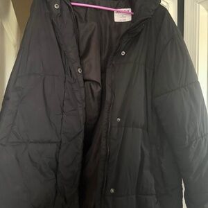 Old Navy Black Quilted Jacket